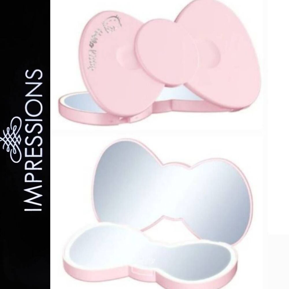 Impressions X Hello Kitty Bow LED Compact Mirror